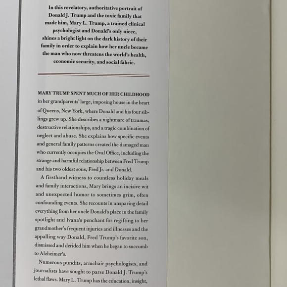 Book Bundle | Fire And Fury Inside The TRUMP White House Too Much & Never Enough - Picture 9 of 10